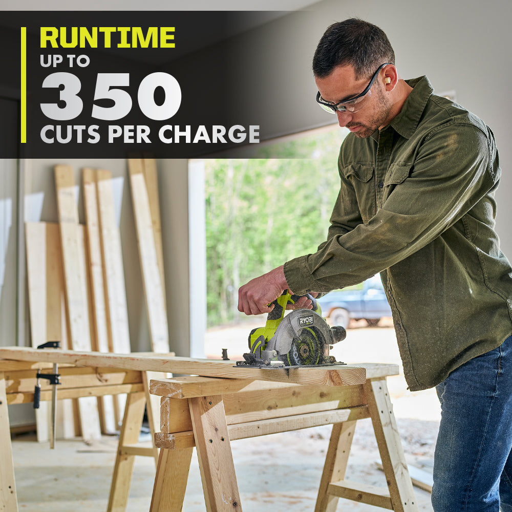 18V ONE+ HP COMPACT BRUSHLESS 6-1/2" CIRCULAR SAW KIT Image 5