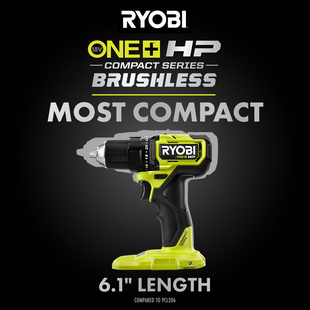 18V ONE+ HP Compact Brushless 1/2" Drill/Driver Kit
