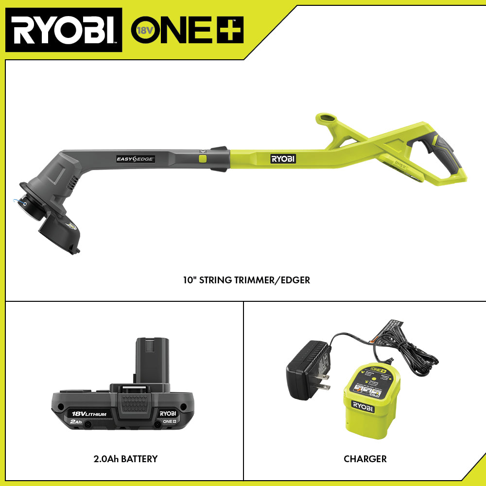 18V ONE+ 10" STRING TRIMMER/EDGER KIT Image 2
