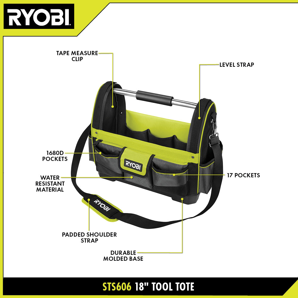 18" Tool Tote Image 2