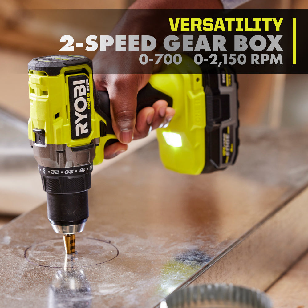 18V ONE+ HP Brushless 1/2" Drill/Driver Kit