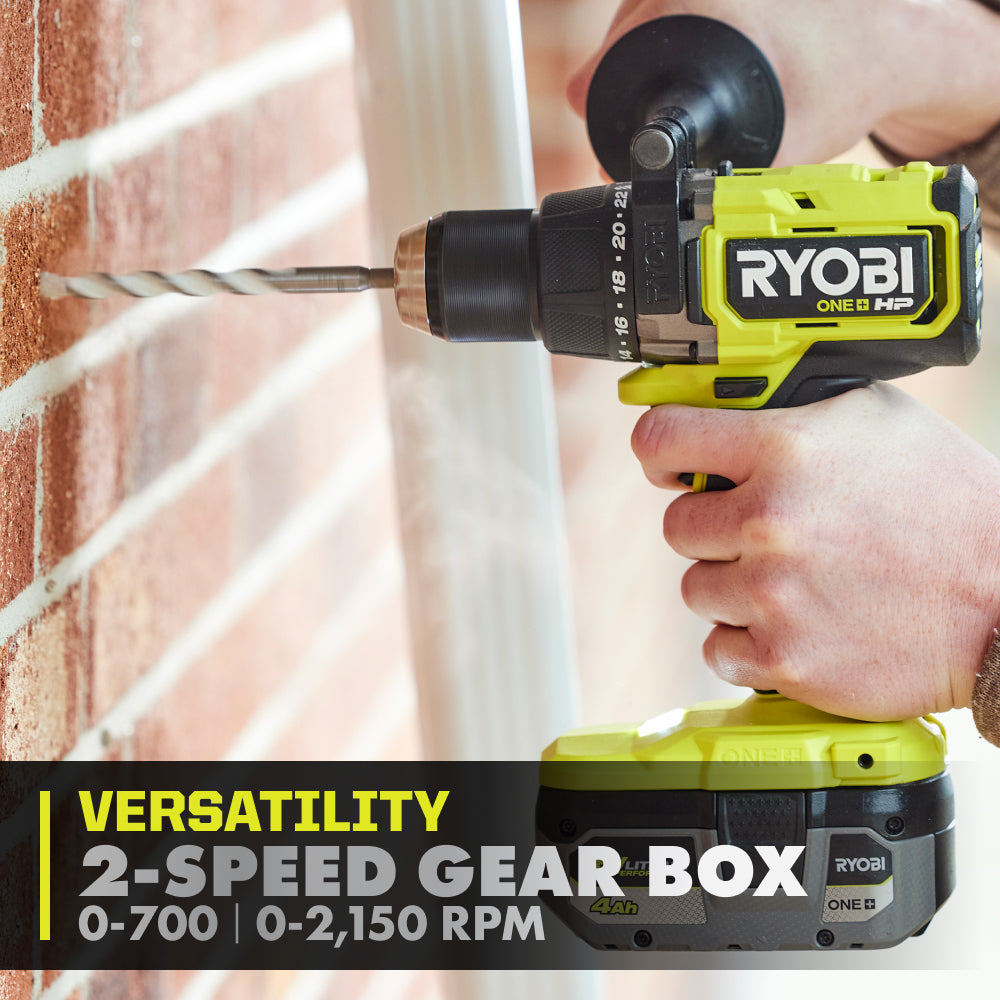 18V ONE+ HP Brushless 1/2" Hammer Drill