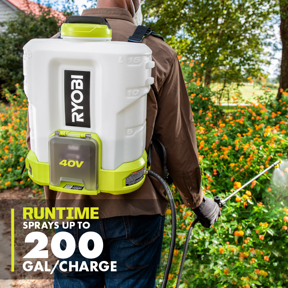 40V 4 GALLON BACKPACK CHEMICAL SPRAYER KIT Image 6